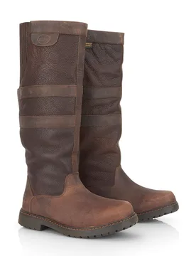 Chatsworth Womens Leather Waterproof Country Boots - - Size: 9 - Catesby England - FashionsVida