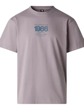Track Relaxed Short Sleeve Tee - T-Shirt-kurzarm - grau - Herren - Size: XL - The North Face - FashionsVida