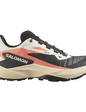 Genesis Trail Running Shoes Fusion Coral / Tender Peach / Black UK 3.5 Women - Salomon - FashionsVida