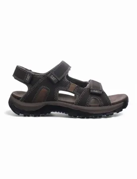 Mens Leather Giles Trekking Sandals - Caterpillar - FashionsVida