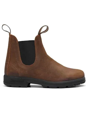 Bottines en cuir - Original Chelsea Boots Tobacco en Cuir - Taille 39 - Marron - Blundstone - FashionsVida