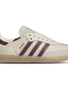 Samba Women's Sneakers - White - Size 5.5 - Leather - White - Size: 5.5 - Adidas - FashionsVida