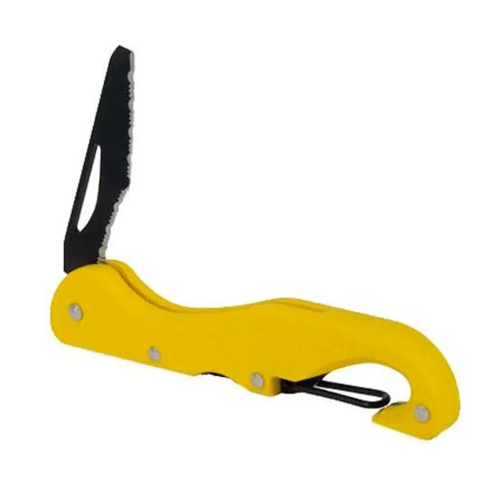 Divers Coltello Foldable With Safety Carabiner - Best - FashionsVida