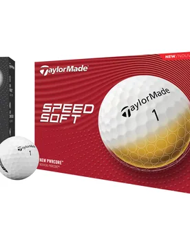 Golfbälle Speedsoft - 12er Pack, weiss - TaylorMade - FashionsVida