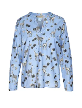 Blusenshirt blau M Damen - SMITH&SOUL - FashionsVida