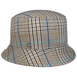 Tarragona Check Cloth Hat by - grey - Damen - Size: One Size