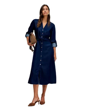 Robe à Manches 3/4 21010307 Medium Wash L - Salsa Jeans - FashionsVida
