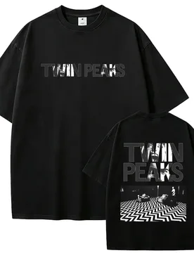 Hot Sale TV Play Twin Peaks T-shirt Men Women Casual High Qlaity Soft Cotton T Shirts Men's Fashion Hip Hop Oversized Streetwear - Aliexpress - FashionsVida