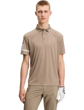 J.Lindeberg Polo Heath, braun xl - J.lindeberg - FashionsVida