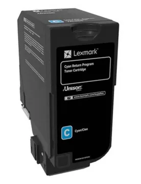 Programme De Retour 74c20c0 Cs720/cs725/cx725 Cyan One Size unisex - Lexmark - FashionsVida