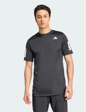 Maglietta Club Tennis Climacool 3-Stripes M Black - Adidas - FashionsVida