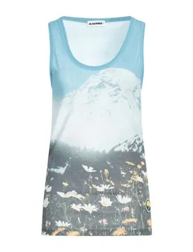 Camiseta de tirantes Mujer Azul M,XS Mujer - Jil Sander - FashionsVida