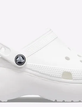 Womens Classic Platform Unisex - White - Size Uk 7 - Crocs - FashionsVida