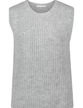Strickpullover Kurz ohne Arm female - 36 - FashionsVida
