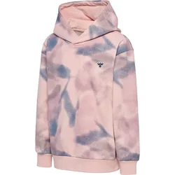 Felpa Con Cappuccio Loose Aop Bee Pale Lilac 122-128 cm