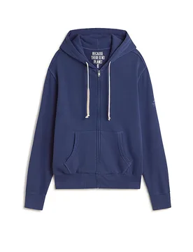Felpa con cappuccio RENA blu L - Ecoalf - FashionsVida