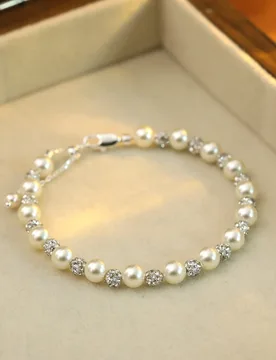 High Quality Hot Selling Sparkling Planet Pearl Bracelet For Women Fashion Niche Design Trendy Versatile Jewelry Daily Wear - Aliexpress - FashionsVida