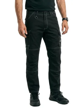Pantalon De Travail Industry 10279 Big Thigh Pockets Black 45 - MASCOT - FashionsVida