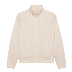 Monogram Jacquard Zipped Jacket Beige XL Herren