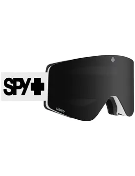 Masque de ski - Marauder Everwhite Happy Bronze Black Mirror + Happy LL Persimmon en Silicone - Blanc - SPY - FashionsVida