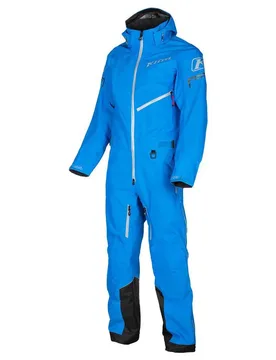 Combinaison De Course Lochsa Gore-tex® Monument Gray / Electric Blue Lemonade M - KLIM - FashionsVida
