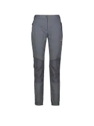 Pantaloni softshell da trekking da donna Doncaster grigio 36