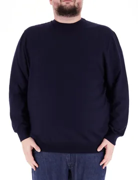 Maglione in lana BLU NOTTE 62 - Gran Sasso - FashionsVida