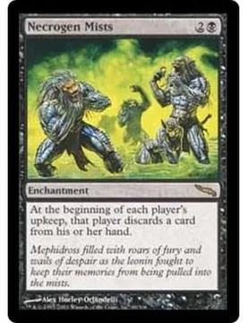Necrogen Mists Mirrodin - Magic: The Gathering - FashionsVida