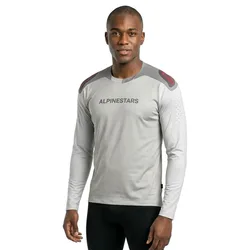 Maglia A Maniche Lunghe A-aria Polartec Switch Gray