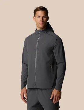 Zone Training Lvs Jacket - Gunmetal/ Black Reflective GUNMETAL/BLACK REFLECTIVE XS male - Castore - FashionsVida