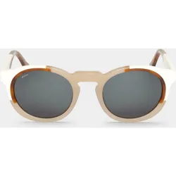 Gafas de sol unisex redonda en acetato