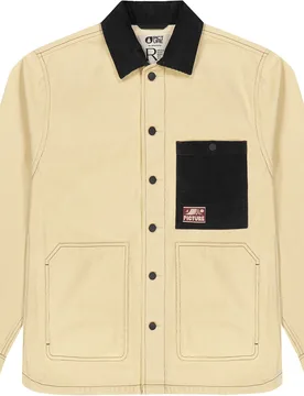 Blouson en coton organique - Katmeeth Jacket Wood Ash en Coton - Taille S - Beige - Picture Organic Clothing - FashionsVida