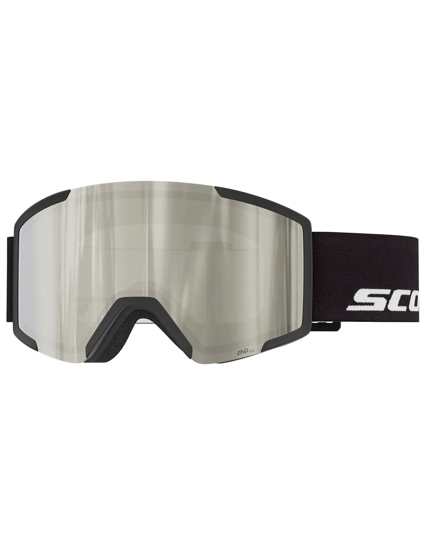Skibrille Shield Black Amp White Chrome S2 schwarz - Scott - FashionsVida