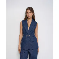 Chaleco de lightdenim de mujer