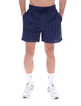 Jair Pin Stripe Mesh Shorts - XS - FILA - FashionsVida
