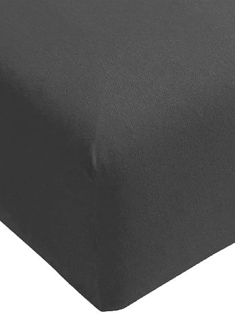 Jersey-Spannleintuch BELLA DONNA 90/190 cm - 100/220cm Anthrazit grau - Formesse - FashionsVida