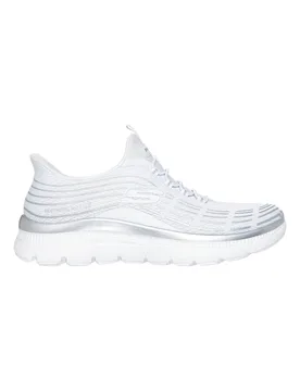 Sneakers bianche leggere in tessuto traspirante Summits Plus Soft Luster 39 - Skechers - FashionsVida
