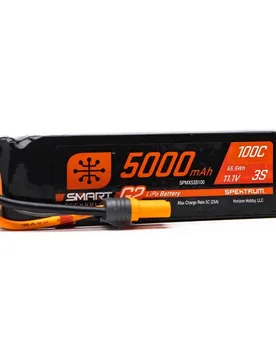 Batterie Smart G2 Lipo Ic5 11.1v 5000mah 3s 100c Black One Size unisex - Spektrum - FashionsVida