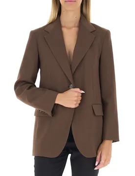 Blazer in lana MARRONE 44 - WEEKEND MAX MARA - FashionsVida