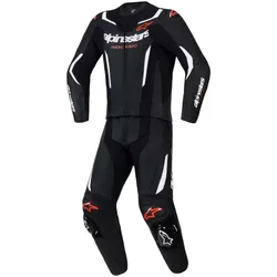 Tuta Moto Divisibile GP FORCE V2 2 PC Nero Bianc taglia 54