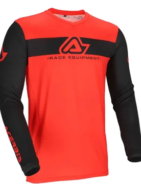 Maglia MotoCross Enduro MX J-TRACK INC 2.0 Nero Ross taglia S - Acerbis - FashionsVida