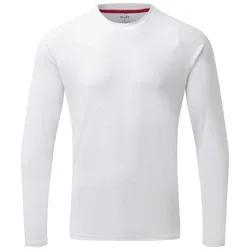 Tec Uv Long Sleeve T-shirt White 2XS Men