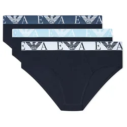 Emporio Armani Slips Em000258_af20668 3 Unités Ar.Blu / Ar.Blu / Ar.Blu 2XL