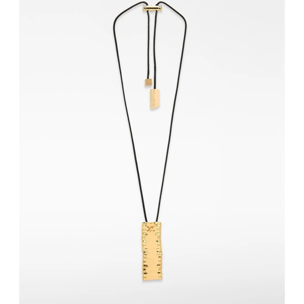 Collar con pieza alargada y cordón regulable - Adolfo Dominguez - FashionsVida