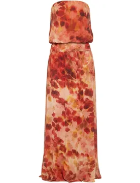 Vestido largo con escote palabra de honor - The-Are - FashionsVida