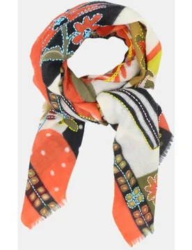 Echarpe de lana estampado - Storiatipic - FashionsVida