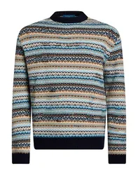 Pullover Herren Nachtblau L Herren