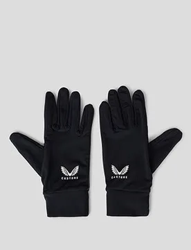 Unisex Gloves - Black BLACK One Size unisex - Castore - FashionsVida