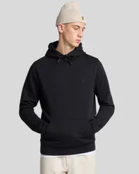 Men's Superfine Cotton Loopback Hoodie in Black