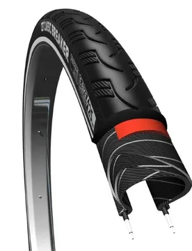 Pneumatico Rigido Da Strada Breaker 22 Tpi 700c X 5 Black - CST - FashionsVida